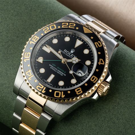 18-karat gold rolex gmt master ii|gold rolex gmt for sale.